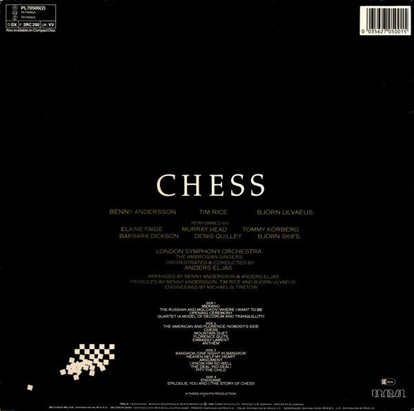 Benny Andersson, Tim Rice, Björn Ulvaeus – Chess (1984)