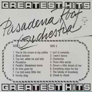 Pasadena Roof Orchestra* ‎– Greatest Hits