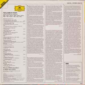 Wiener Philharmoniker · Lorin Maazel ‎– Neujahr In Wien = New Year's In Vienna  (1981)