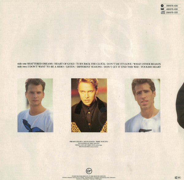 Johnny Hates Jazz – Turn Back The Clock (1988)