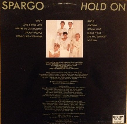 Spargo – Hold On