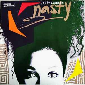 Janet Jackson ‎– Nasty  (1986)     12"