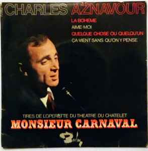 Charles Aznavour ‎– la Bohême     7"