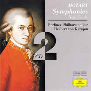 Mozart*, Herbert von Karajan, Berlin Philharmonic* – Symphonies Nos. 35-41 (1996)