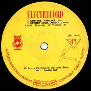 Rosella Risi / François Lubiana – Giovane, Giovane (1962)