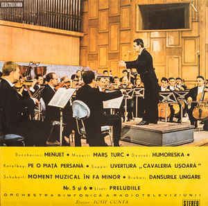 Orchestra Simfonică A Radioteleviziunii* / Iosif Conta – Miniaturi Simfonice (1984)