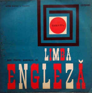 Various – Disc Pentru Manualul De Limba Engleză Clasa A XII-a (1968)