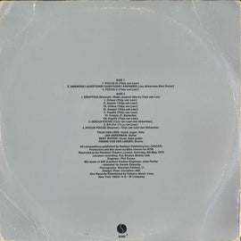 Focus ‎– Live At The Rainbow  (1973)