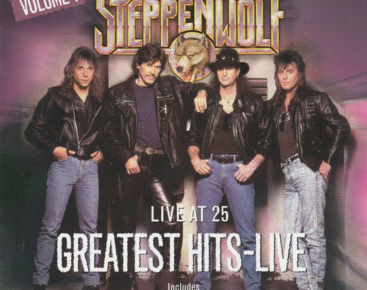 John Kay & Steppenwolf – Greatest Hits - Live - Vol. 2  (1998)     CD