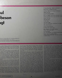 Paul Robeson ‎– Paul Robeson Singt  (1969)
