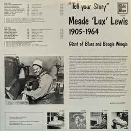 Meade 'Lux' Lewis* ‎– Tell Your Story  (1975)