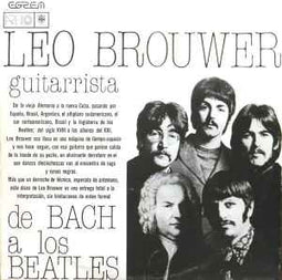Leo Brouwer ‎– De Bach A Los Beatles  (1981)