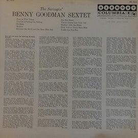 Benny Goodman Sextet ‎– The Swingin' Benny Goodman Sextet  (1967))