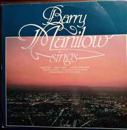 Barry Manilow ‎– Barry Manilow Sings     LP