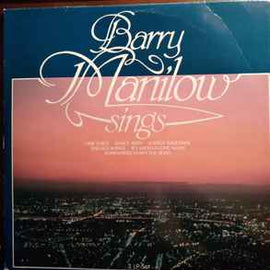 Barry Manilow ‎– Barry Manilow Sings     LP