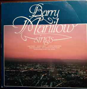 Barry Manilow ‎– Barry Manilow Sings     LP