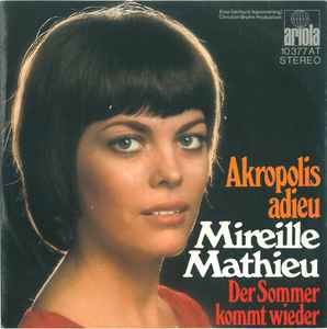Mireille Mathieu ‎– Akropolis Adieu  (1971)     7"
