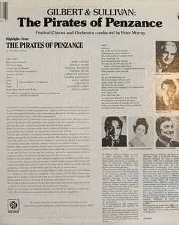 Gilbert & Sullivan ‎– The Pirates Of Penzance