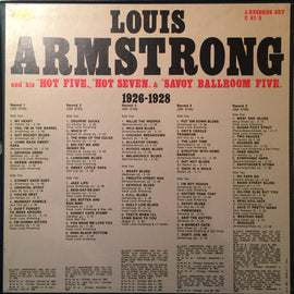 Louis Armstrong And His Hot Five*, "Hot Seven"* & "Savoy Ballroom Five"* ‎– "Satchmo" 1926-1928  (1981)