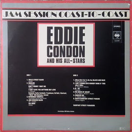 Eddie Condon And His All-Stars / The Rampart Street Paraders – Jam Session Coast-To-Coast  (1978)     (LP)