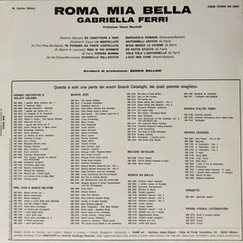Gabriella Ferri ‎– Roma Mia Bella     LP