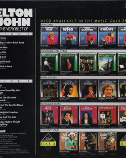 Elton John ‎– The Very Best Of Elton John  (1986)     LP