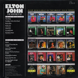 Elton John ‎– The Very Best Of Elton John  (1986)     LP