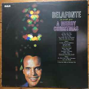 Harry Belafonte ‎– To Wish You A Merry Christmas