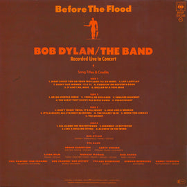 Bob Dylan / The Band ‎– Before The Flood  (1982)