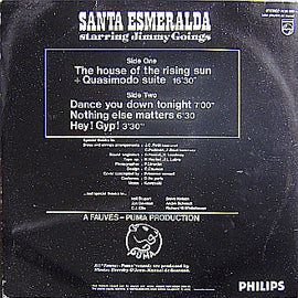 Santa Esmeralda Starring Jimmy Goings – The House Of The Rising Sun  (1977)     LP