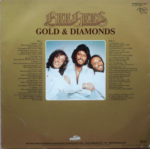 Bee Gees ‎– Gold & Diamonds  (1983)