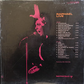 Raphael ‎– Live  (1970)     LP