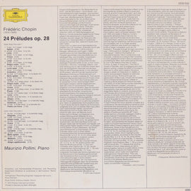 Chopin* - Maurizio Pollini ‎– 24 Préludes Op. 28