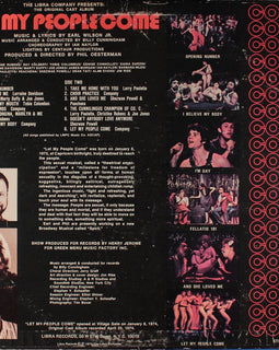 Various – Let My People Come: The Original Cast Album  (1974)     LP