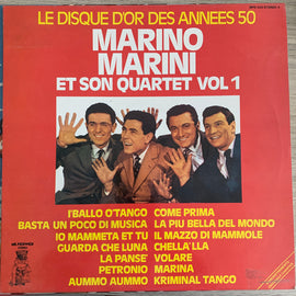 Marino Marini Et Son Quartet* ‎– Vol 1, Le Disque d'Or des Années 50  (1974)     LP