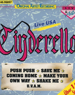 Cinderella – Live USA     CD