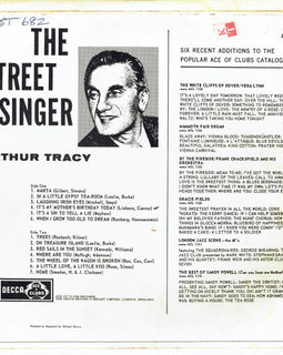 Arthur Tracy – The Street Singer  (1963)