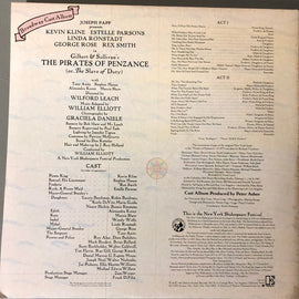 Various ‎– Gilbert & Sullivan's The Pirates Of Penzance  (1981)