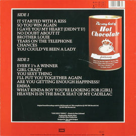 Hot Chocolate ‎– The Very Best Of Hot Chocolate  (1987)