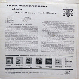 Jack Teagarden ‎– Plays Blues And Dixie  (1963)