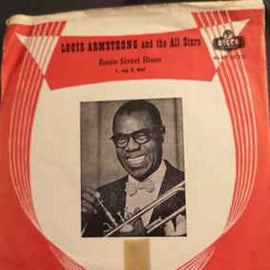 Louis Armstrong And His All-Stars ‎– Basin Street Blues     7"
