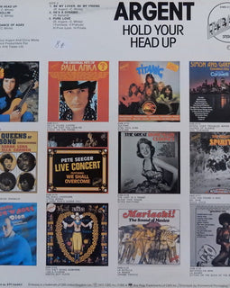 Argent – Hold Your Head Up  (1976)     LP