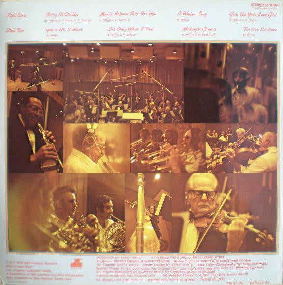 Love Unlimited Orchestra ‎– Music Maestro Please  (1975)