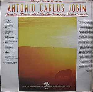 Antonio Carlos Jobim ‎– The Girl From Ipanema  (1979)