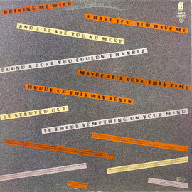 The Stylistics ‎– Hurry Up This Way Again  (1980)     LP