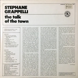 Stephane Grappelli* ‎– The Talk Of The Town  (1975)