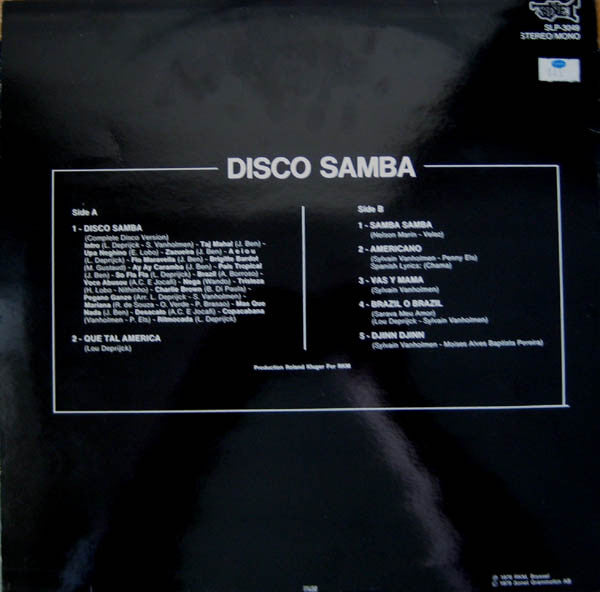 Two Man Sound ‎– Disco Samba  (1978)