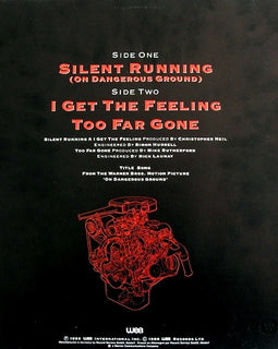 Mike & The Mechanics ‎– Silent Running (On Dangerous Ground)  (1985)     12"