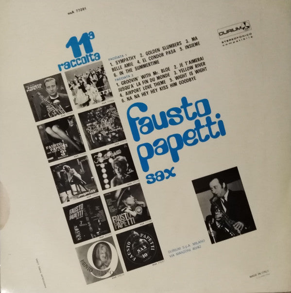 Fausto Papetti ‎– 11a Raccolta  (1970)