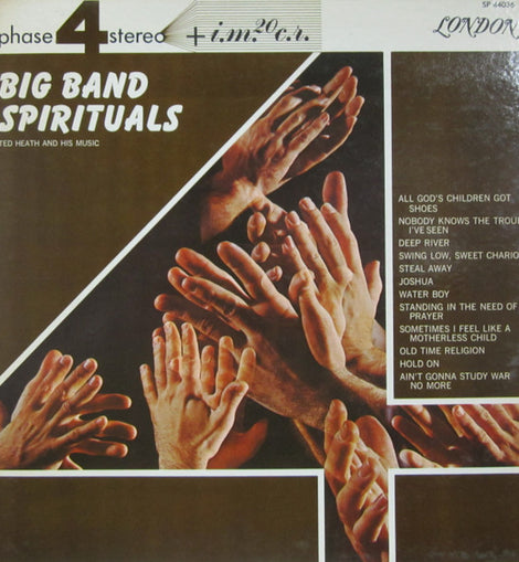Ted Heath And His Music ‎– Big Band Spirituals  (1963)     LP